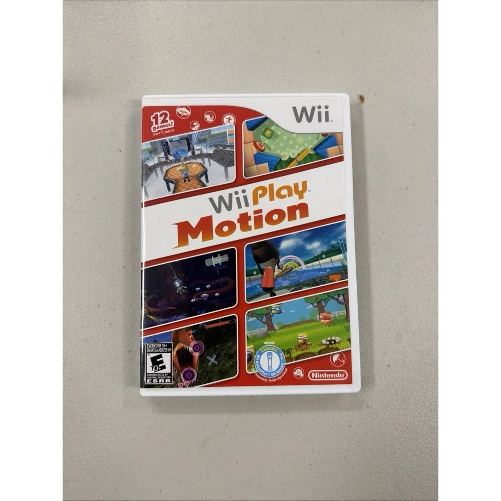 Wii Play Motion (Nintendo Wii, 2011) Complete 12 Games
